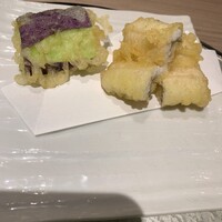 天冨良 麻布よこ田 新宿別邸 - 茄子、穴子