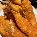 吟醸マグロ - アジフライ
