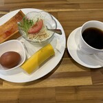 路 - これで、コーヒー代のみ《500円！》　コメダよりも安い！