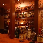 セントニック - バックバー左側(ウイスキー)