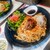 ZEN ROOM - 料理写真:汁無し担々麺。黒酢が嬉しい