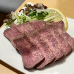 牛たん けやき - 牛たんのタタキ 770円