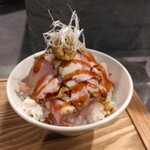 RAMEN MATSUI - チャーシューめし600円