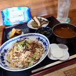 カタヤマ - 納豆チャーハンランチ(お値段お任せ)