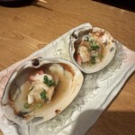 炭火原始焼と蔵元焼酎の店 のどぐろの中俣 - ホッキ貝