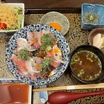 食彩 真こと - 海鮮ばらちらし御膳　2000円