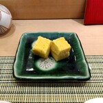 築地寿司清 - できたての卵焼き
