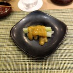 築地寿司清 - セリの酢味噌和え