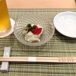 築地寿司清 銀座四丁目店 - 鮪とろろとポテトサラダ