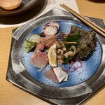 山乃薫 - お刺身も新鮮です♪