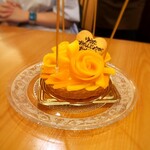 いざかや しん - 女将にご用意頂いたバースデーケーキです(o^^o)