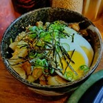 博多とんこつ 天神旗 - ヘタレ丼