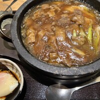 肉寿司 肉和食 KINTAN コレド室町 - 和牛餡かけ石焼ランチ ¥1,100