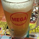 鳥貴族 調布東口店 - メガ金麦