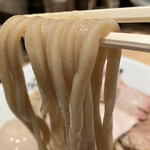 松戸富田麺業 - この太麺が好みです　毎日は無理ですが　ふと食べたくなる食べ応えです　ご馳走様でした