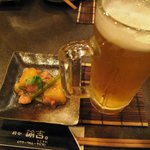 酔処 諭吉。 - つき出しです