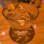 居酒屋 ヨーテル - 久しぶりに青酎をロックで。