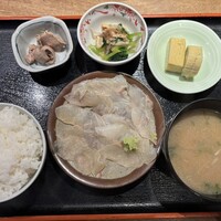 すし貝政 - 白身昆布〆定食　1,300円