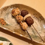 鳥料理 有明 - 焼鳥正肉、つくね