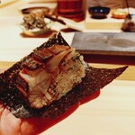 寿司 松岡 - 鯖の棒寿司