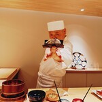 寿司 松岡 - 鯖の棒寿司