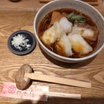 蕎麦きり みよた イオンモール与野店 - 揚げ餅みぞれ