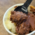 crepe and gelato ciao - ①アールグレイショコラ
ショコラ感が強くアールグレイは微か
