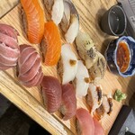 寿司 牡蠣 新宿スシエビス 新宿西口小滝橋通り - 