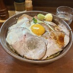 麺屋 くまがい - 「ロースト肉油そば