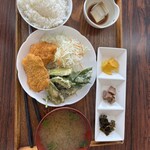 浜のかあちゃんめし - 料理写真:うつぼフライ定食