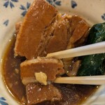 手打ちそば いなくら - 練り辛子を添えて