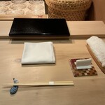 すし 良月 - カウンターセット