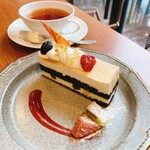 サロン・ド・テ ロザージュ - 連れ母のケーキセット