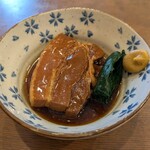 手打ちそば いなくら - 料理写真:「豚の角煮」