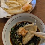 手打ちそば いなくら - ぽん酢ともみじおろしで頂く