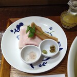 らあめん サンド - 具，薬味