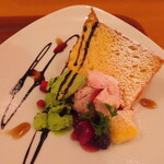 KITCHEN Kobeya - ｢シフォンケーキセット｣のシフォンケーキ