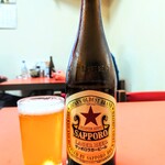 三久飯店 - 瓶ビール(赤星)