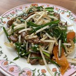 餃子の王将 - ニラレバ炒め