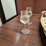 網元の宿 ろくや - 日本酒はグラスで。