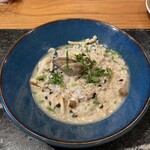PISOLA 三郷店 - あさり、きのこ、ほうれん草のリゾット