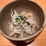 すしやのたい悟 - 白魚酒蒸しさんでーす。①