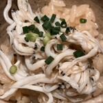 すしやのたい悟 - 白魚酒蒸しさんでーす。③