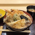 神楽桟 - 寿司屋の天丼¥2000