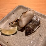 すしやのたい悟 - 疣鯛塩焼さんでーす。④