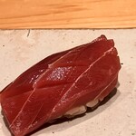 すしやのたい悟 - 本鮪赤身漬けさんでーす。