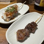 大国 - 豚バラ梅しそおろし串　299円　　スタミナ　179円