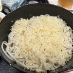 そば処 更科 - ミニそばとは思えない量です