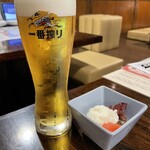 wa-fu-ya なかなか - #生ビール