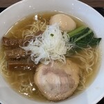 せたが屋 - 塩ラーメン、味玉